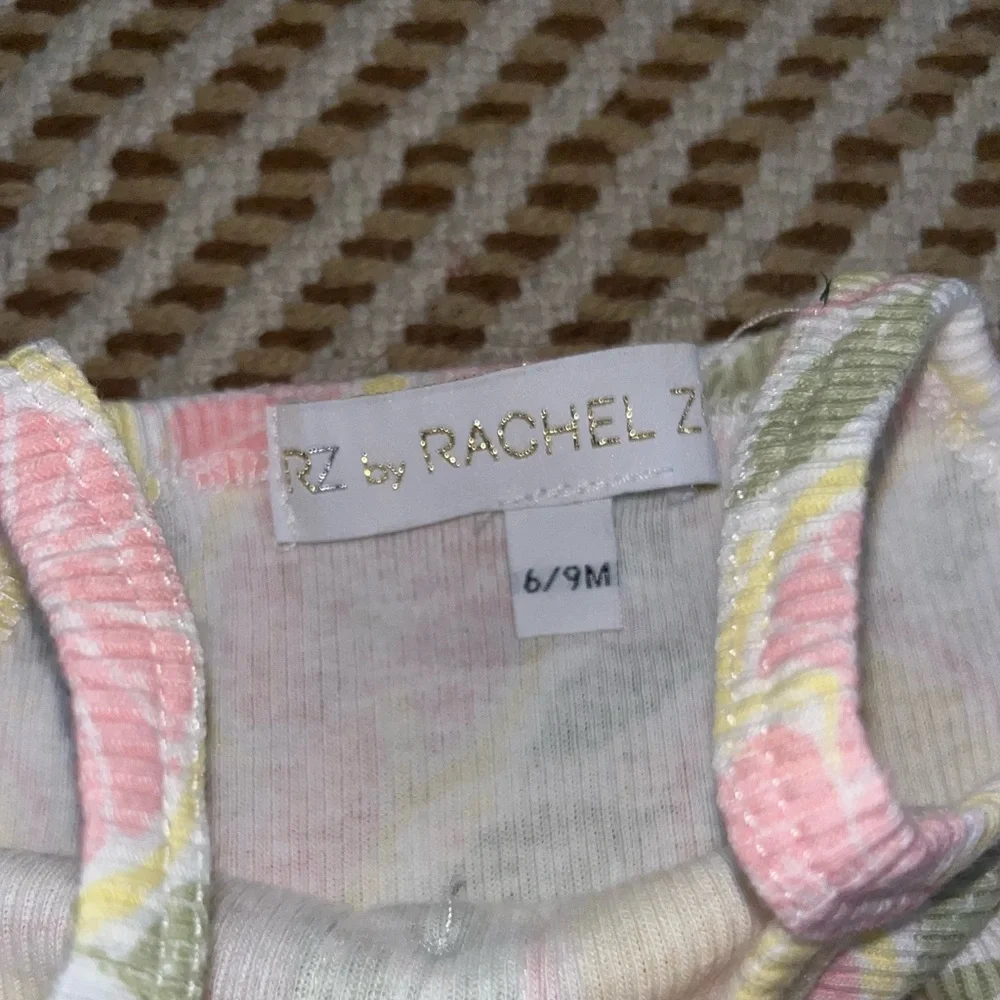 NWOT Rachel and Zoe baby girls size 6/9M summer lemon patterned set - Picture 5 of 7